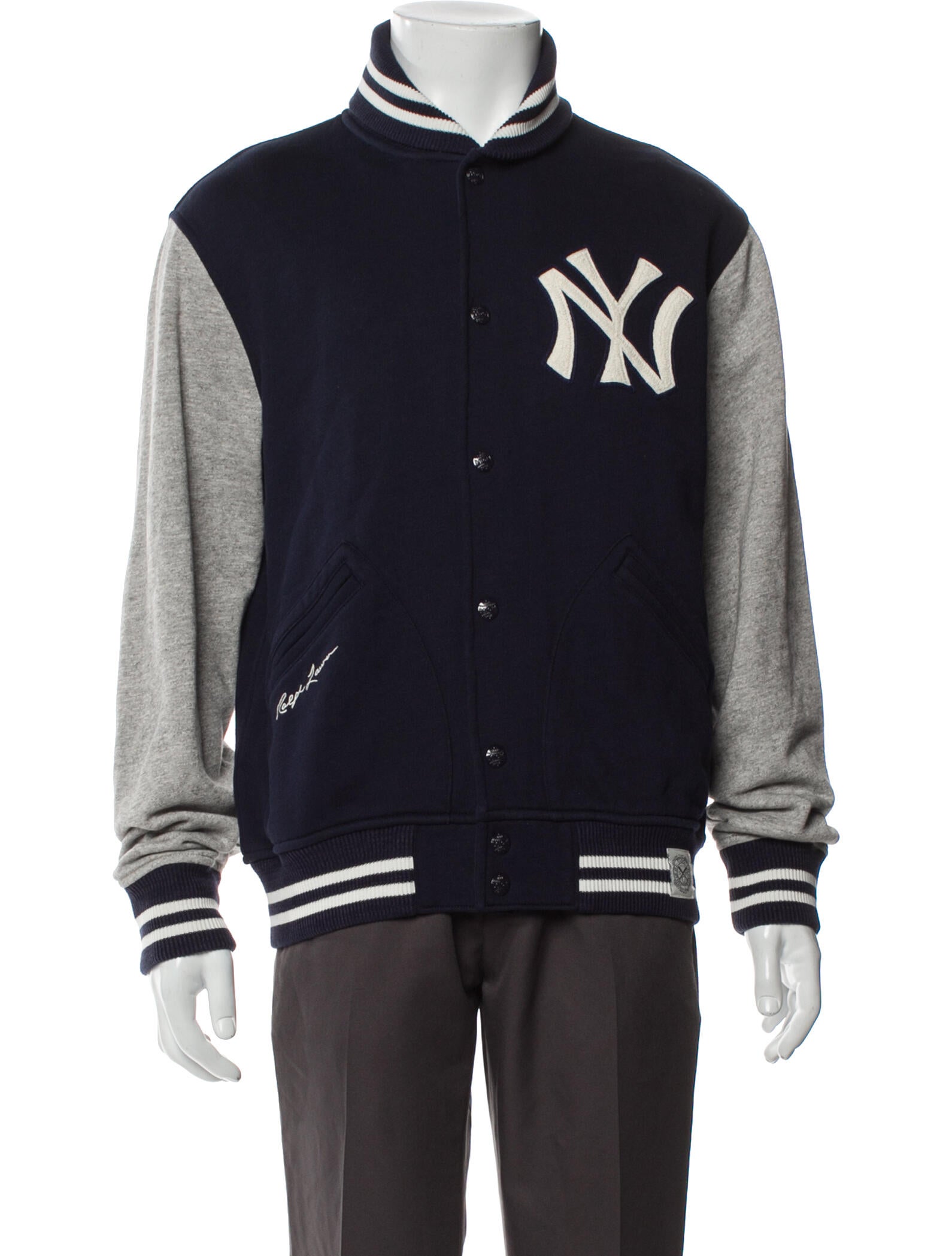 Polo Ralph Lauren x MLB Graphic Print Varsity Jacket