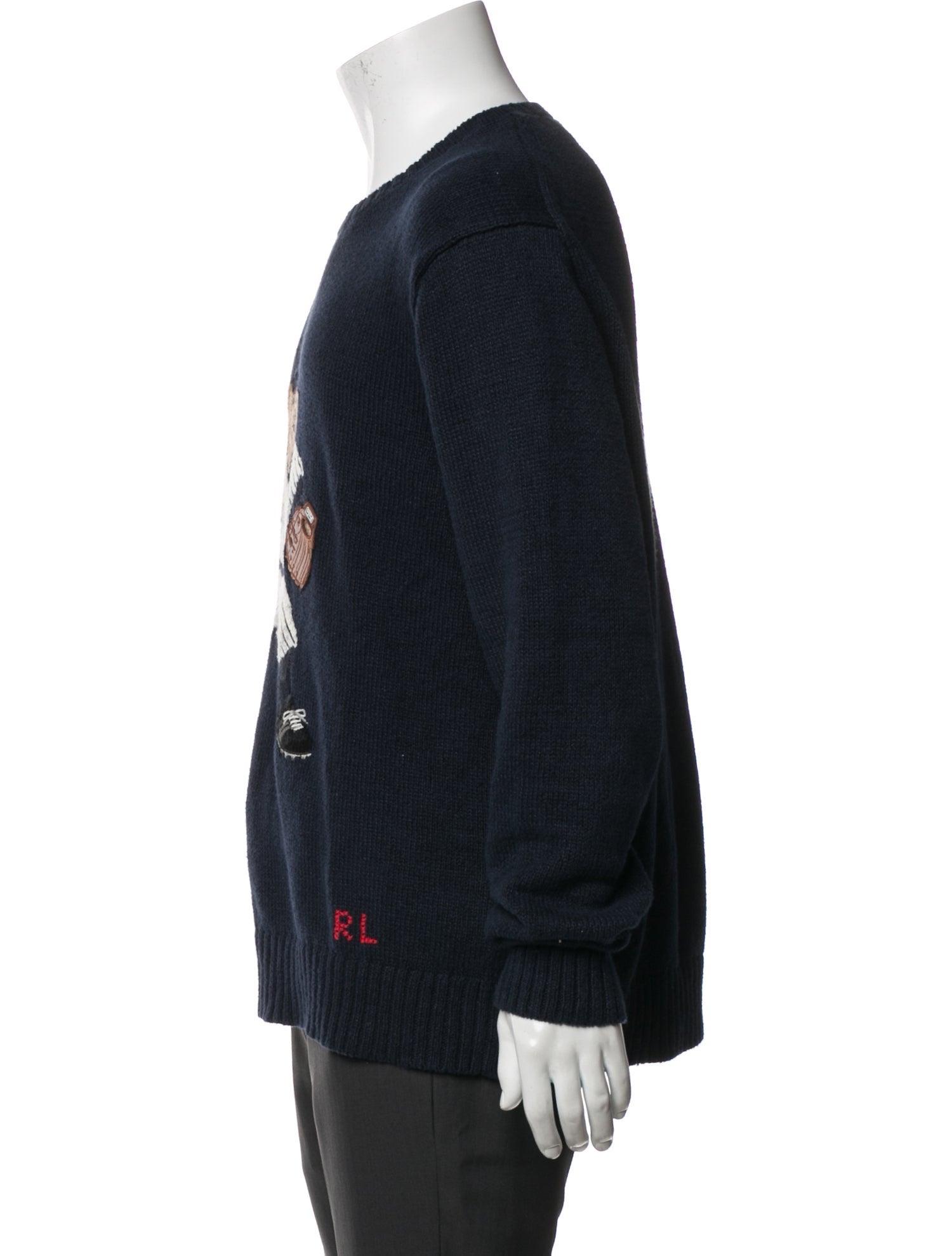 Polo Ralph Lauren x MLB Graphic Print Crew Neck Pullover