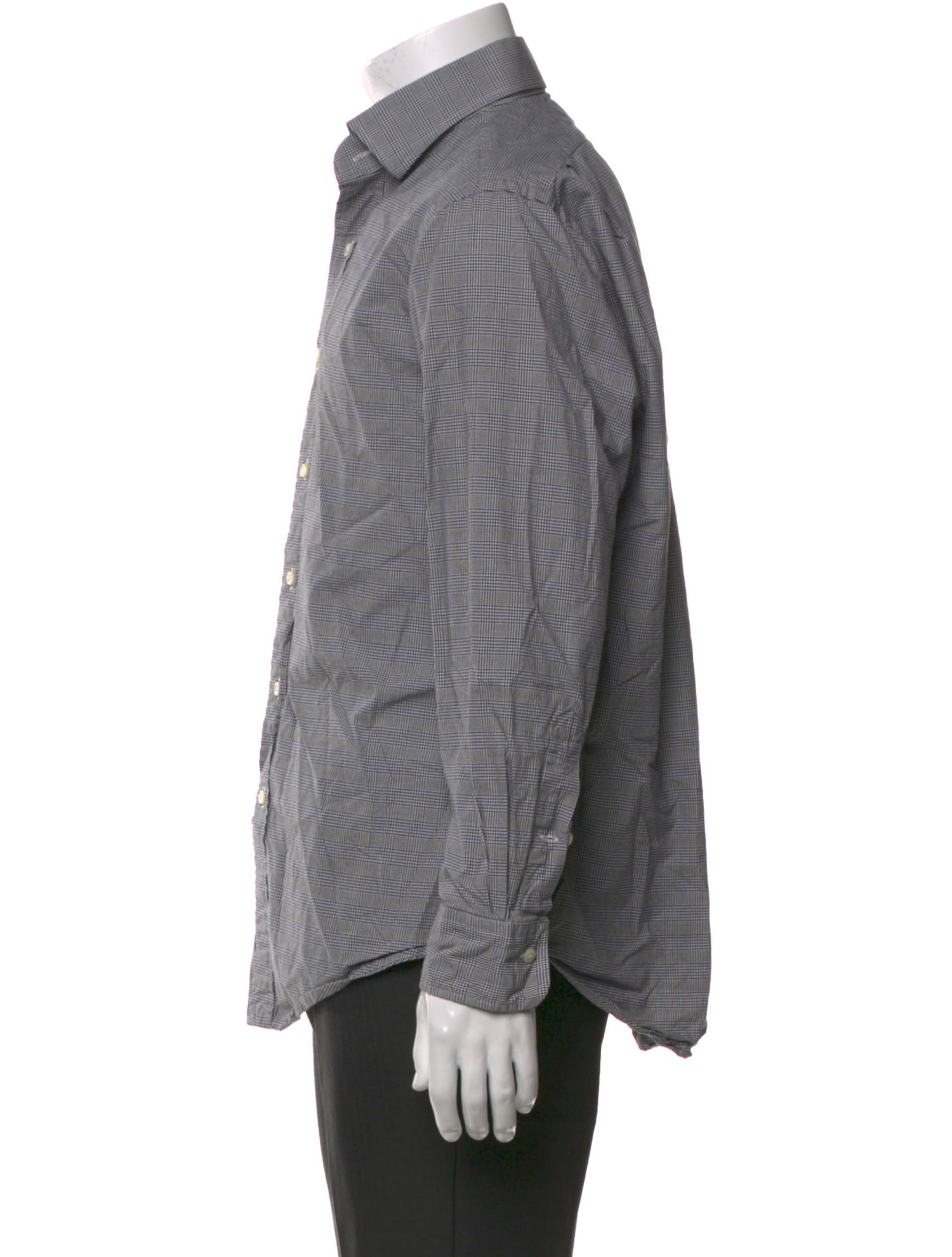 Polo Ralph Lauren Plaid Print Long Sleeve Dress Shirt