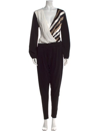 Pianurastudio V-Neck Jumpsuit