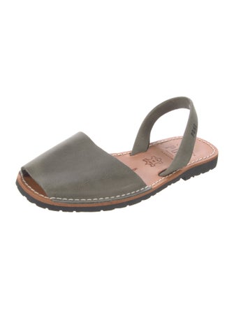 Pons Avarcas Leather Slingback Flats