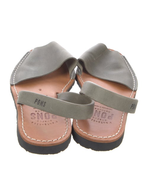 Pons Avarcas Leather Slingback Flats