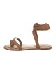 Porte & Paire Suede Sandals