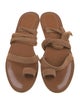 Porte & Paire Suede Sandals