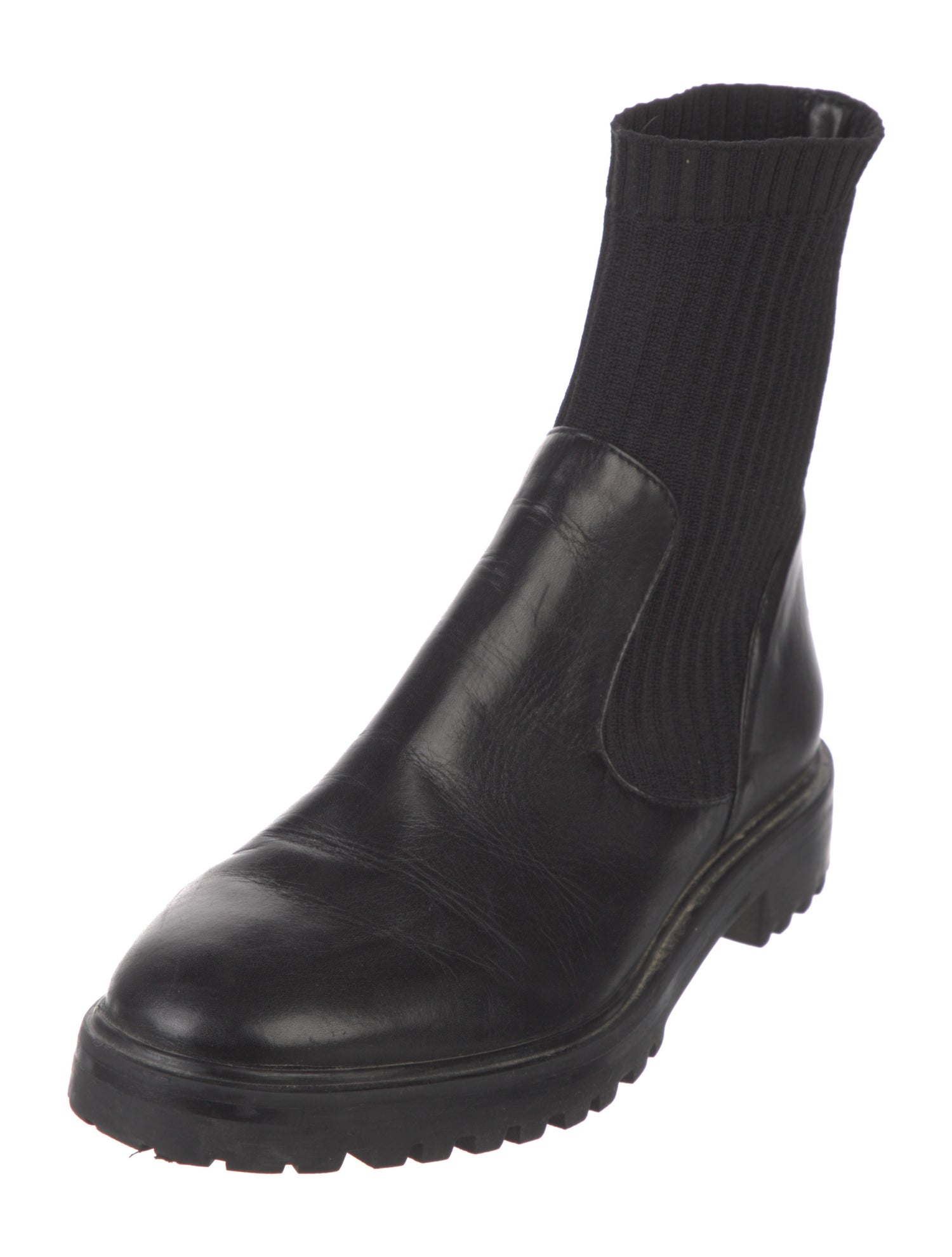 Porte & Paire Leather Chelsea Boots