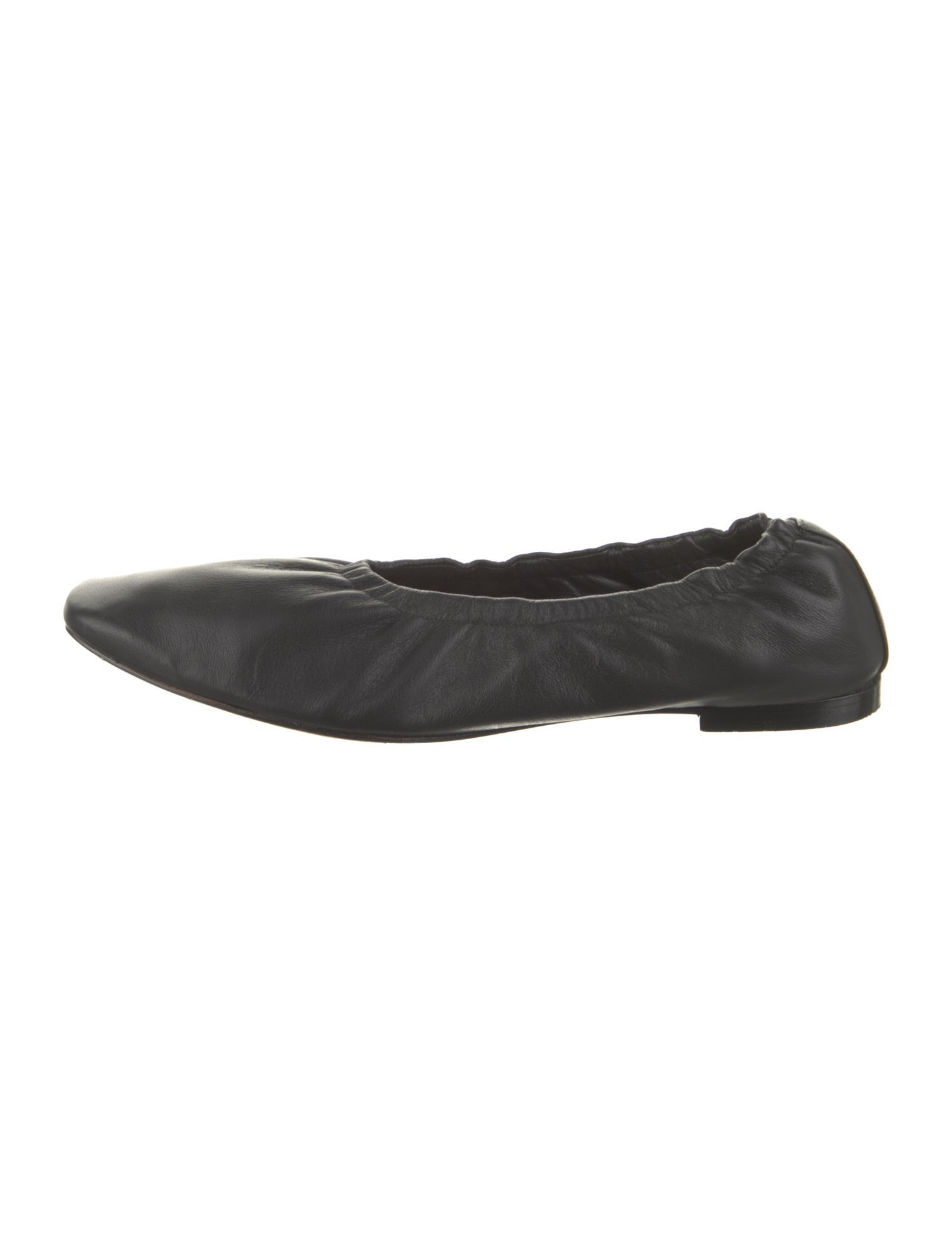 Porte & Paire Leather Ballet Flats