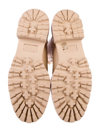 Porte & Paire Leather Combat Boots