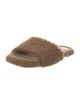 Porte & Paire Shearling Slides