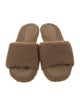 Porte & Paire Shearling Slides