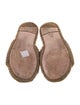 Porte & Paire Shearling Slides