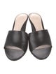 Porte & Paire Leather Slides