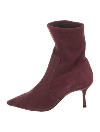Porte & Paire Suede Sock Boots
