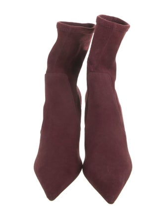 Porte & Paire Suede Sock Boots