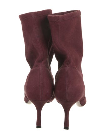 Porte & Paire Suede Sock Boots