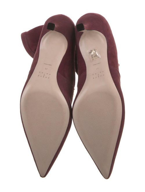 Porte & Paire Suede Sock Boots