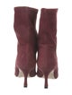 Porte & Paire Suede Sock Boots