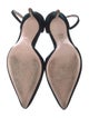 Porte & Paire Velvet Cutout Accent D'Orsay Pumps