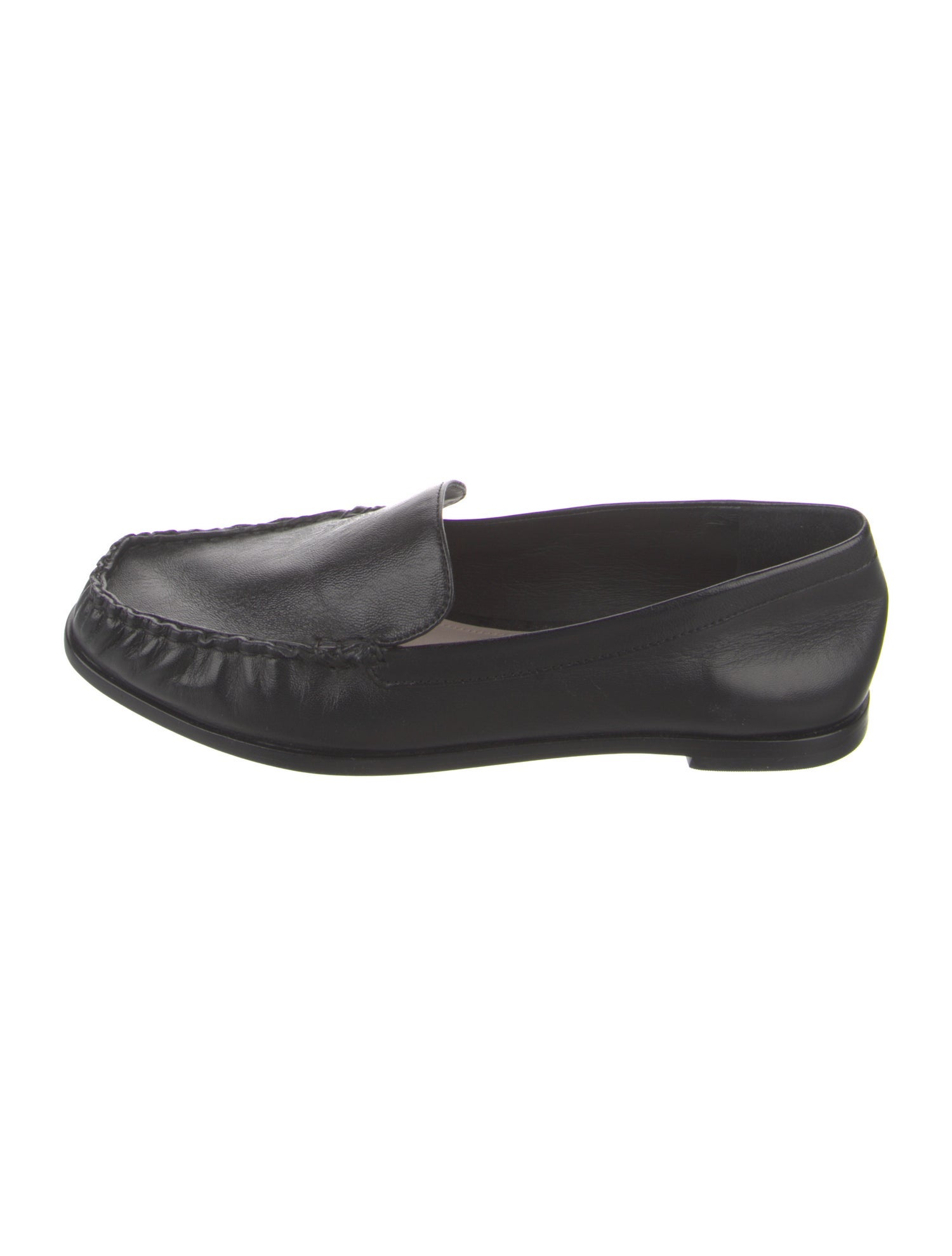 Porte & Paire Leather Loafers