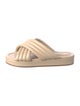 Porte & Paire Leather Slides
