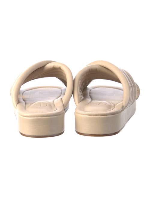 Porte & Paire Leather Slides