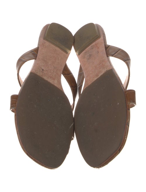 Porte & Paire Leather Slides