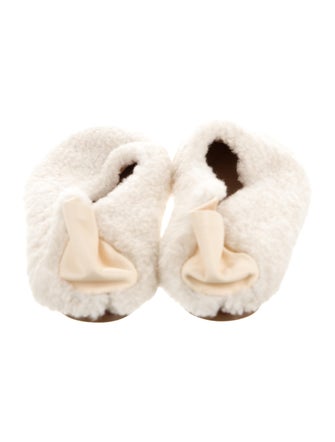 Porte & Paire Shearling Mules