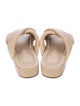Porte & Paire Leather Slides