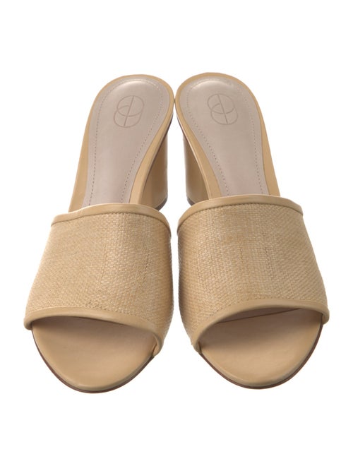 Porte & Paire Leather Slides