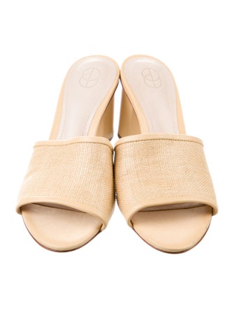 Porte & Paire Leather Slides
