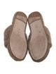 Porte & Paire Shearling Slides