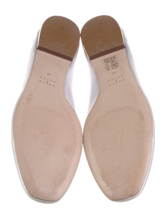 Porte & Paire Satin Ballet Flats