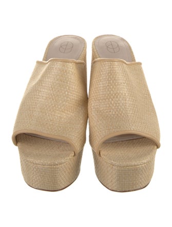Porte & Paire Raffia Slides