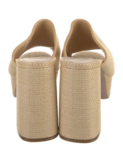 Porte & Paire Raffia Slides