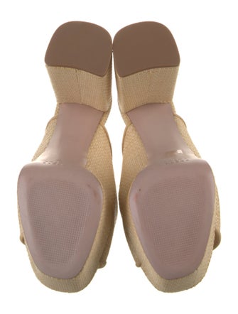 Porte & Paire Raffia Slides