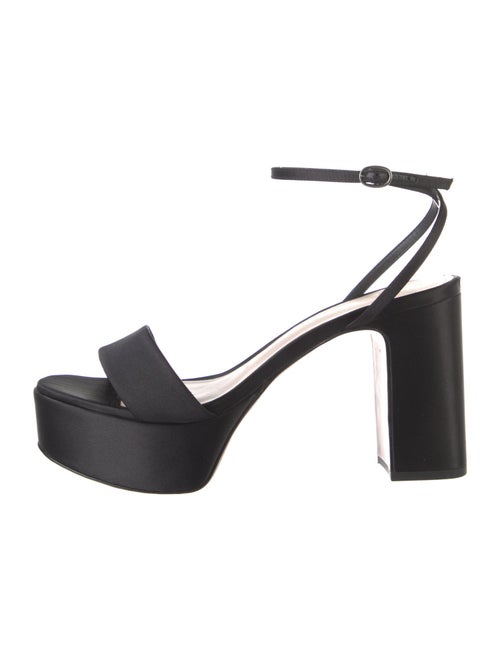 Porte & Paire Satin Sandals