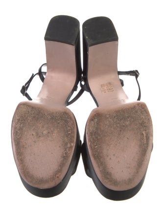 Porte & Paire Satin Sandals