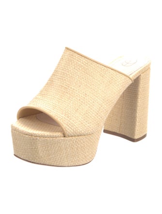 Porte & Paire Rattan Slides