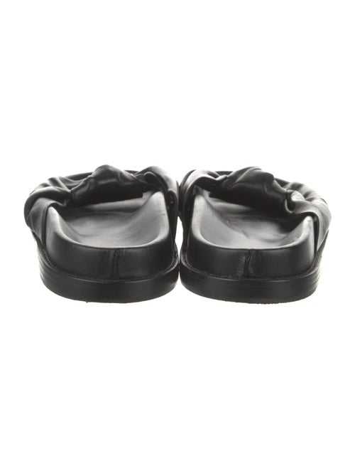 Porte & Paire Leather Slides