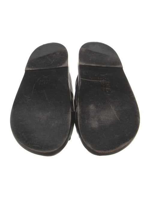 Porte & Paire Leather Slides