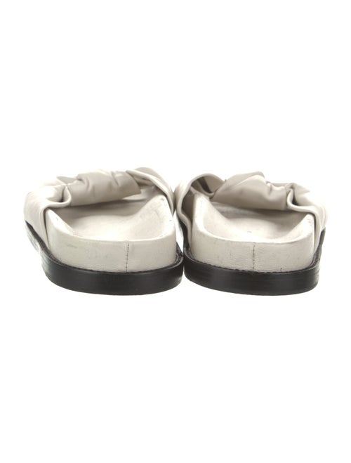 Porte & Paire Leather Slides