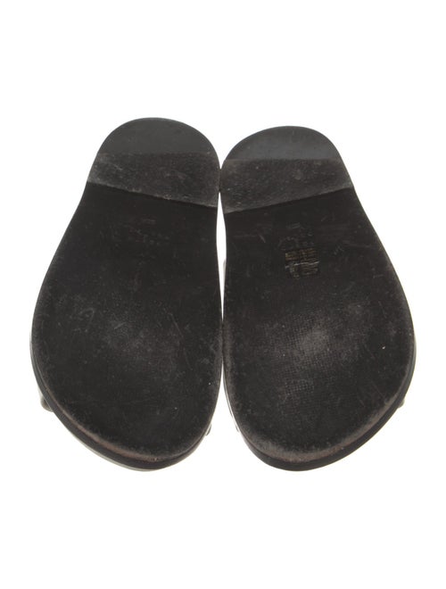 Porte & Paire Leather Slides