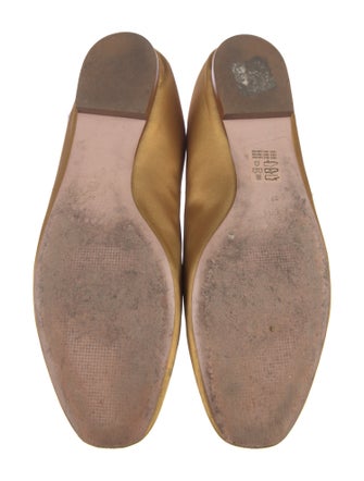 Porte & Paire Satin Ballet Flats
