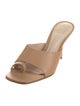 Porte & Paire Leather Slides