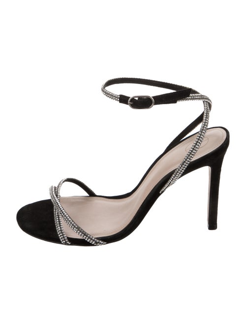 Porte & Paire Suede Sandals