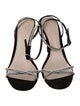Porte & Paire Suede Sandals
