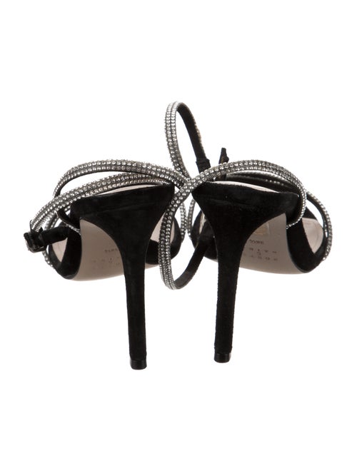 Porte & Paire Suede Sandals