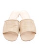 Porte & Paire Straw Printed Slides