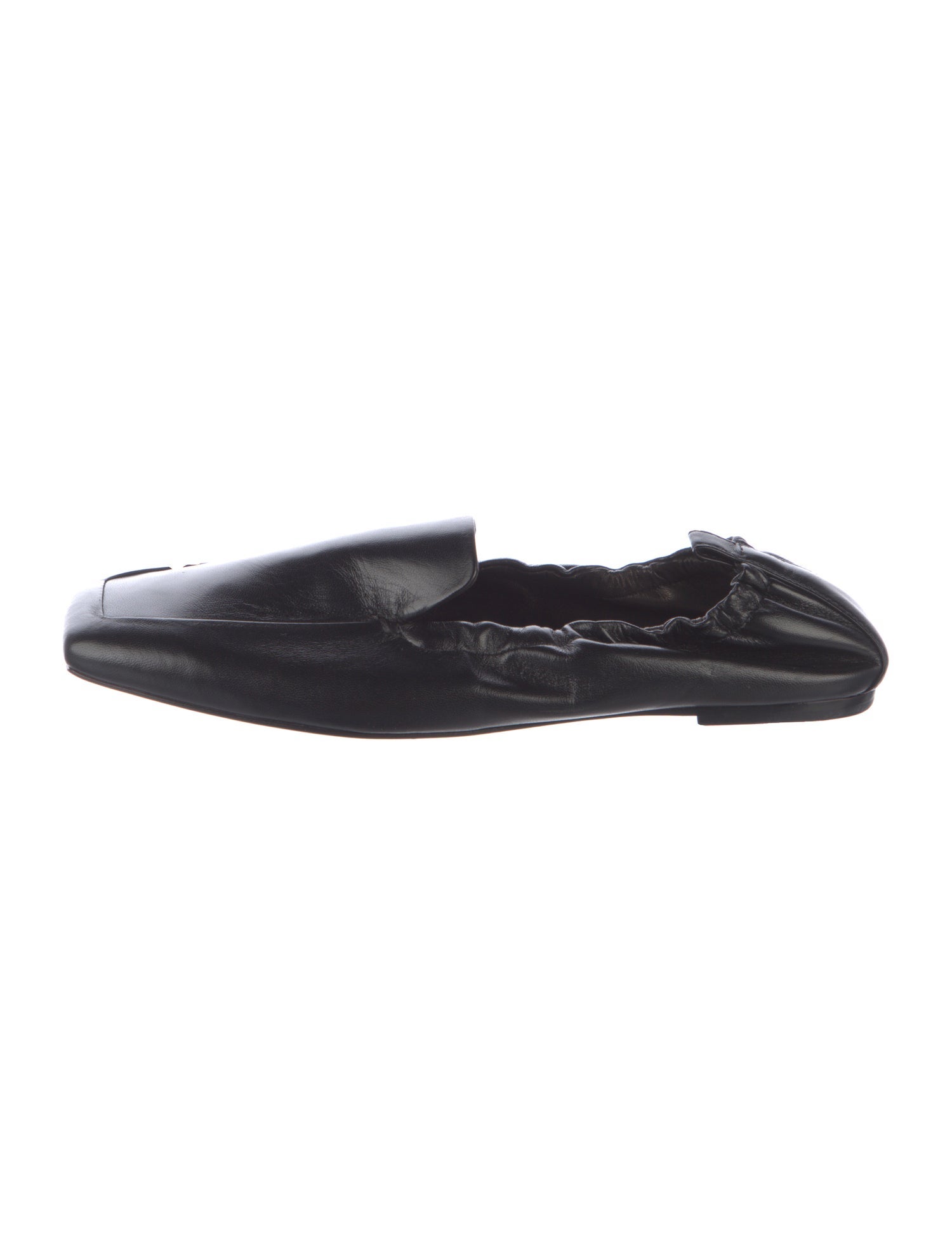 Porte & Paire Leather Ballet Flats