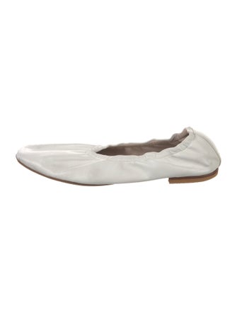 Porte & Paire Leather Ballet Flats