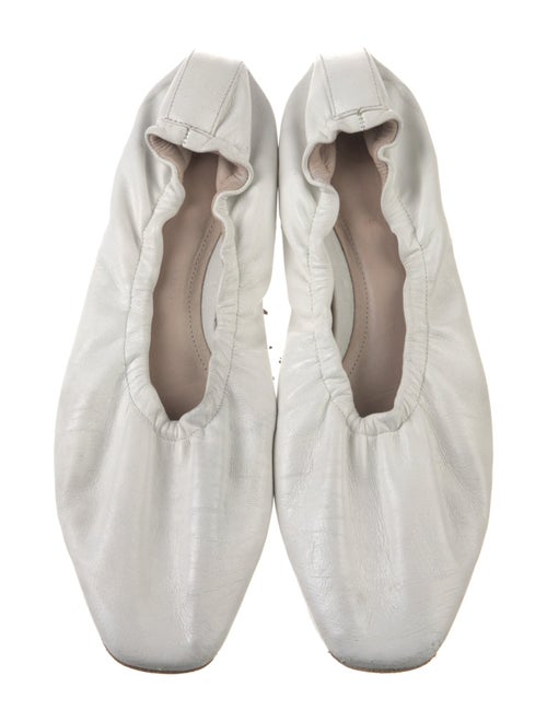 Porte & Paire Leather Ballet Flats